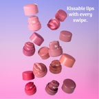 Kissylips Cushy Shine Lip and Cheek Balm™ "Peck" (blush pink)