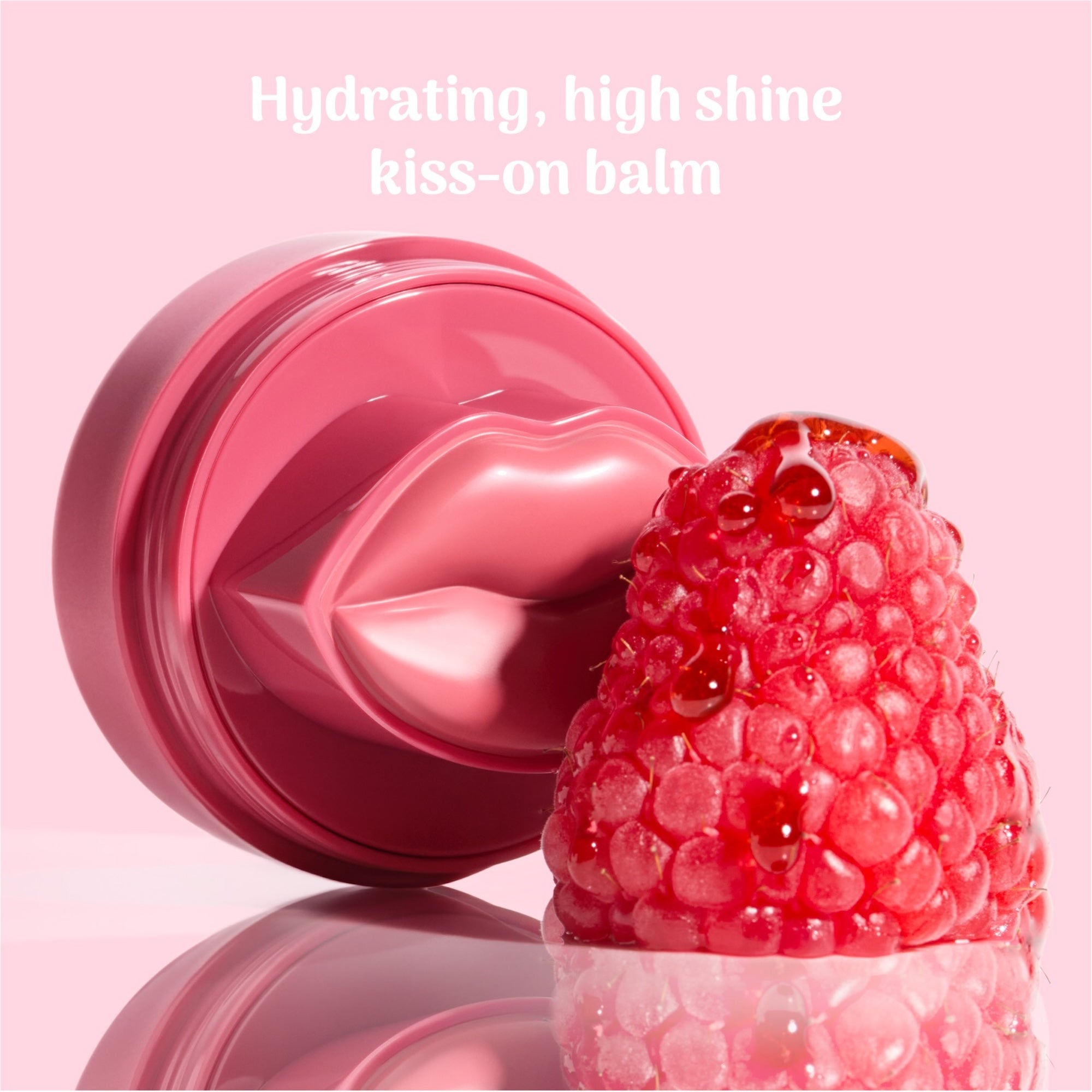 Kissylips Cushy Shine Lip and Cheek Balm™ "Be Mine" (warm peach)