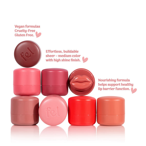 Kissylips Cushy Shine Lip + Cheek Balm™ "Smoochy" (Beige Nude)