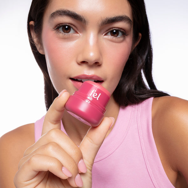 Kissylips Cushy Shine Lip + Cheek Balm™ "Luv Ya" (Rose Mauve)