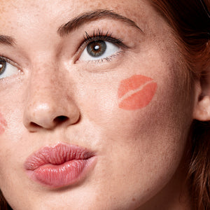 Kissylips Cushy Shine Lip + Cheek Balm™ "Be Mine" (Warm Peach)