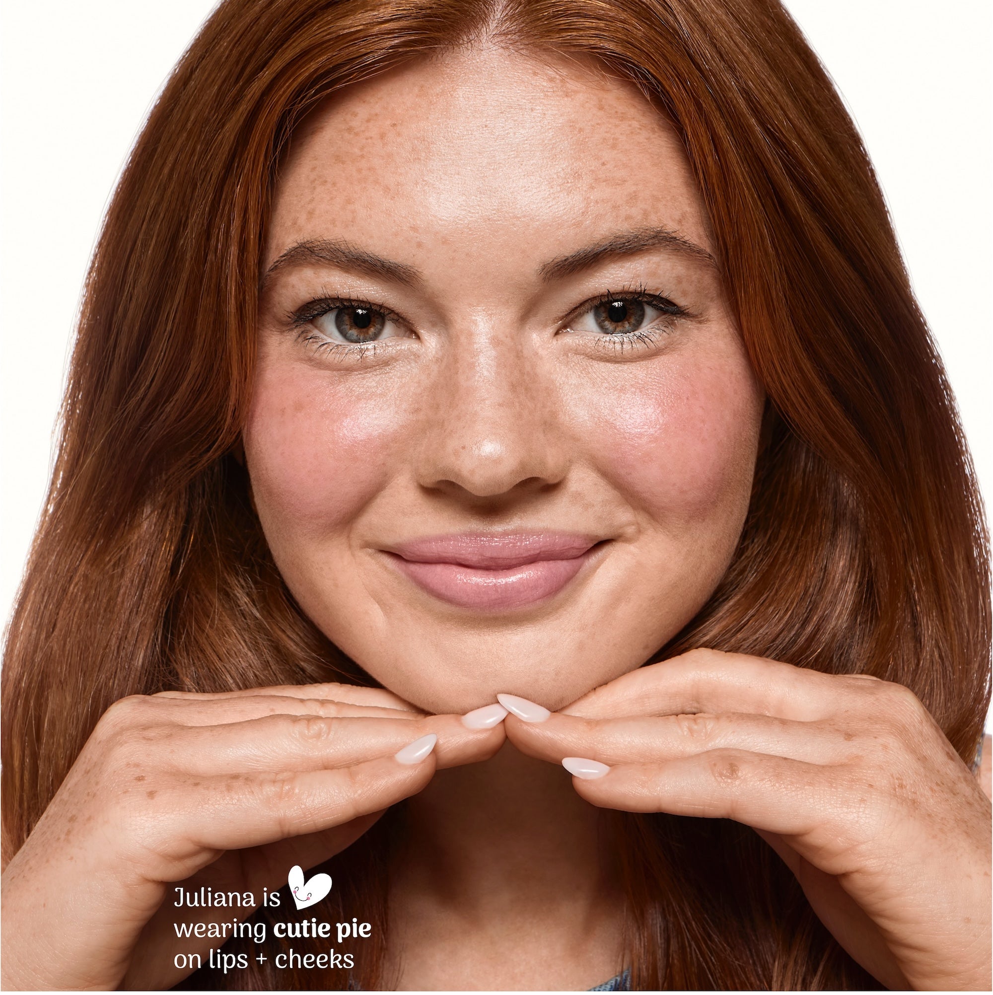 Kissylips Cushy Shine Lip and Cheek Balm™ "Cutie Pie" (sheer pink)