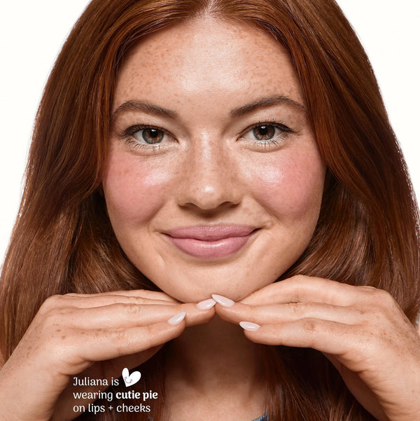 Kissylips Cushy Shine Lip + Cheek Balm™ "Cutie Pie" (Sheer Pink)
