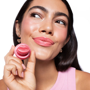 Kissylips Cushy Shine Lip + Cheek Balm™ "Peck" (Blush Pink)