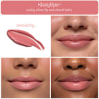 Kissylips Cushy Shine Lip and Cheek Balm™ "Smoochy" (beige nude)