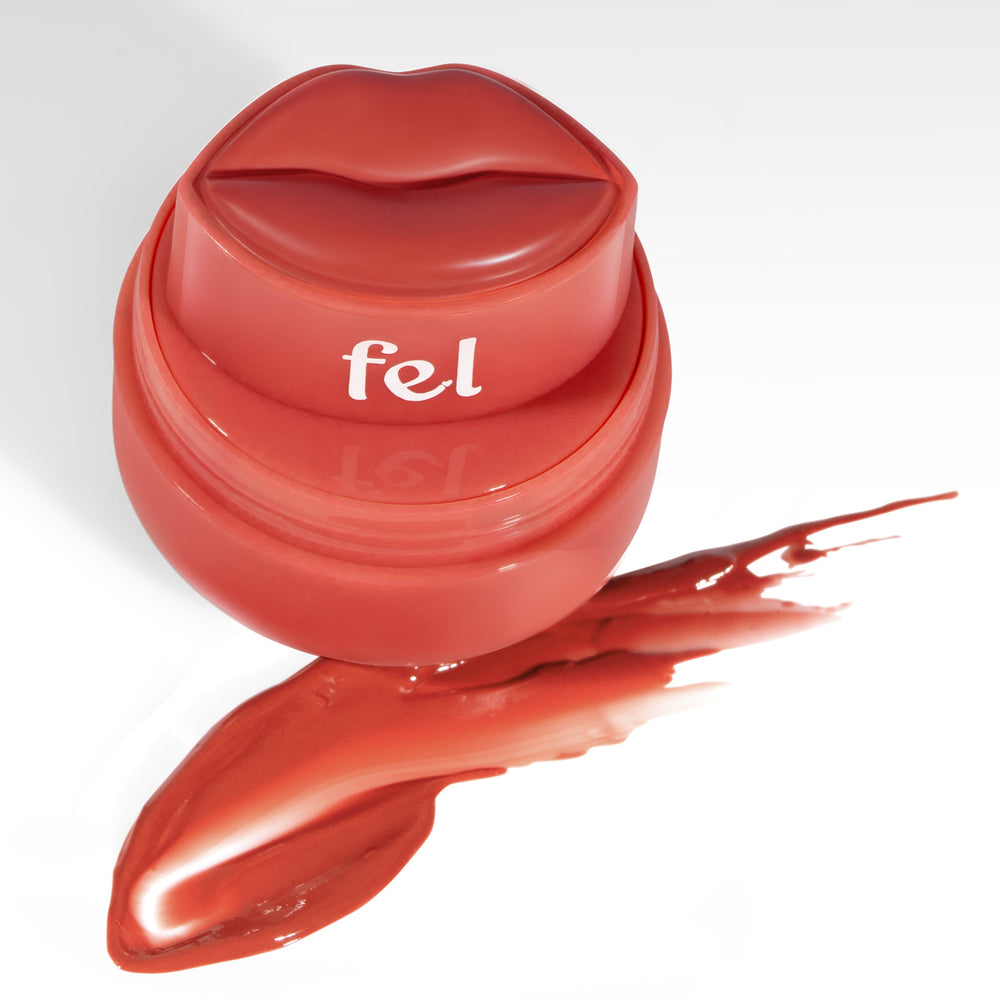 Kissylips Cushy Shine Lip + Cheek Balm™ "Be Mine" (Warm Peach)