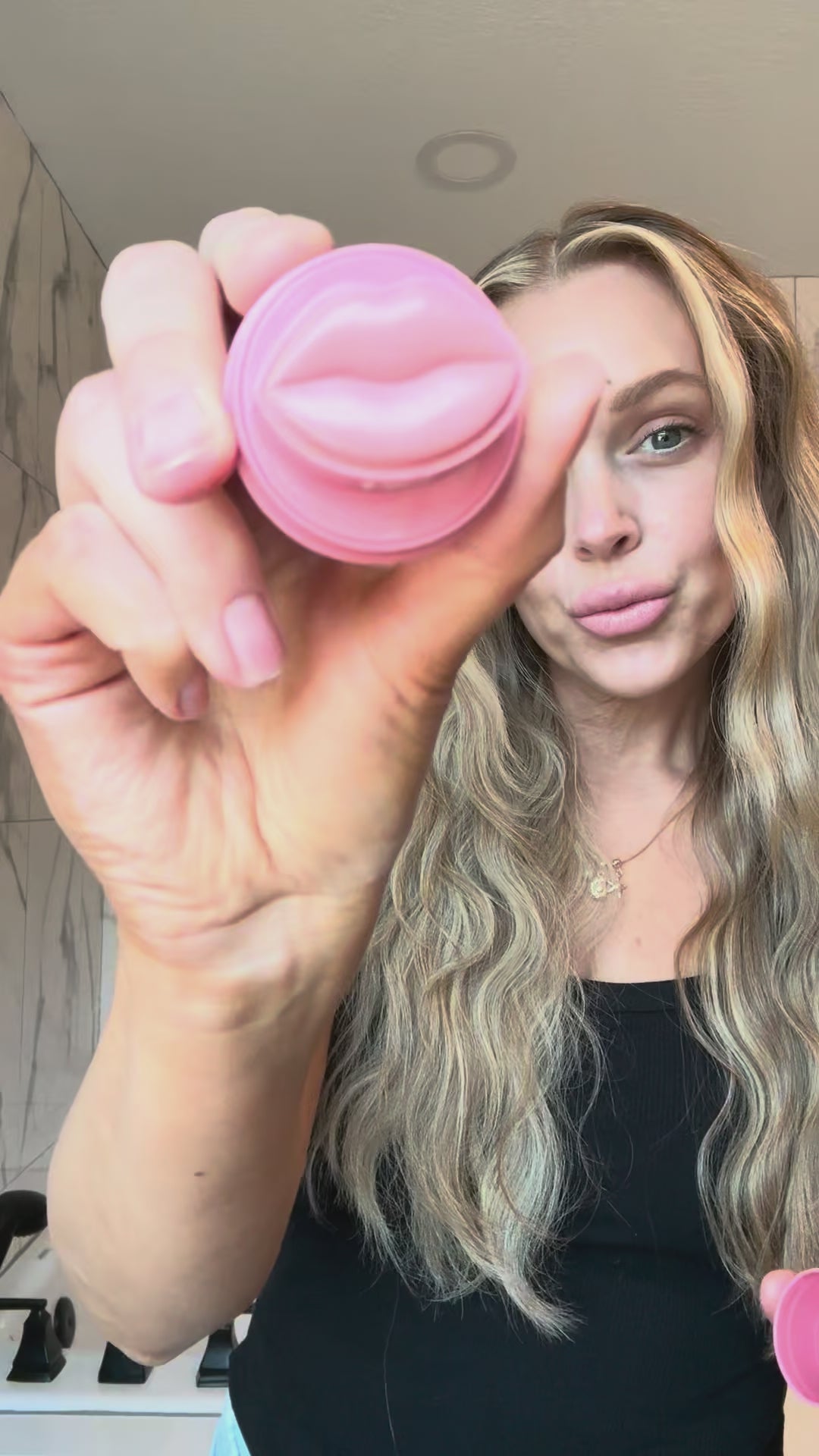 Kissylips Cushy Shine Lip & Cheek Balm™ "Cutie Pie" (Sheer Pink)