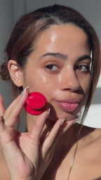 Kissylips Cushy Shine Lip & Cheek Balm™ "Lovebug" (Pinky Red)